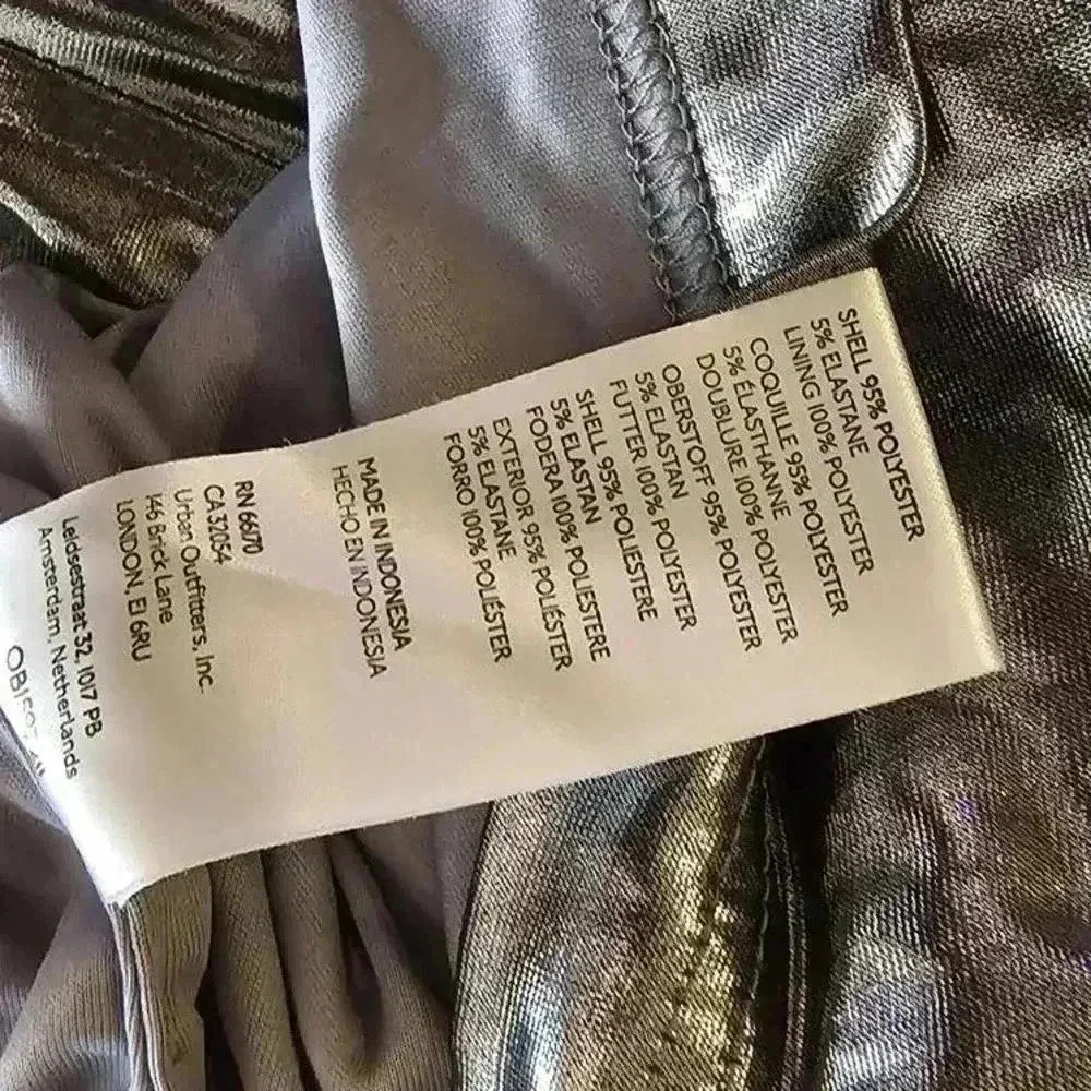 Urban Outfitters Metallic Tube Dress - Picture 6 of 6